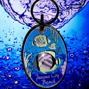 Vintage Panama City Beach keychain